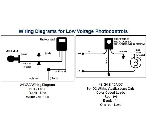 Lumatrol Low Voltage Stem Mount Photocontrols