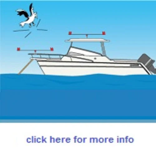 Gullsweep® Bird Deterrent for Sailboats - Hanging Model